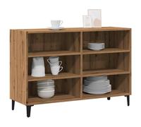 vidaXL Sideboard Artisan Oak 103.5x35x70 cm Engineered Wood cabinet cupboard