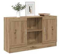 Vitrine Cabinet Sideboard Storage Organiser Cupboard Engineered Wood vidaXL