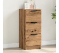Vidaxl Sideboard Artisan Oak 30X30X70 Cm Engineered Wood