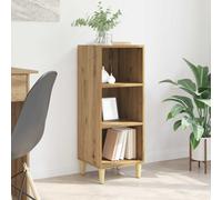 vidaXL Sideboard Artisan oak 32.5 x 34.5 x 90 cm Engineered wood