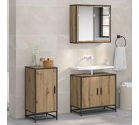 vidaXL Sideboard Artisan oak 35 x 35.5 x 76 cm Engineered wood