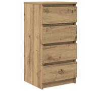 vidaXL Sideboard Artisan Oak 37.5x35x76 cm Engineered Wood storage cabinet
