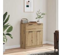vidaXL Sideboard Artisan Oak 60x30x70 cm Engineered Wood