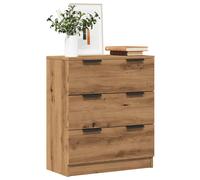 (artisan oak) vidaXL Sideboard Console Cabinet Storage Cupboard Highboard Engineered Wood