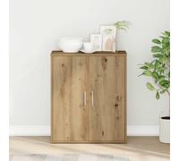 Sideboard Artisan Oak 60x31x70cm Engineered Wood Console Cabinet Storage