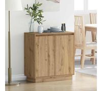vidaXL Sideboard Artisan Oak 71 x 34.5 x 75 cm Engineered wood