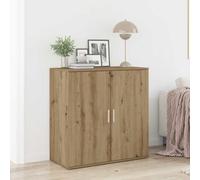 vidaXL Sideboard Artisan oak 79 x 38 x 80 cm Engineered wood