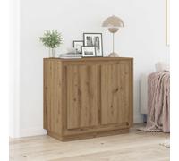VidaXL Sideboard Artisan Oak 80 X 40 X 75 Cm Engineered Wood