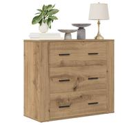 vidaXL Sideboard Artisan Oak 80x33x70 cm Engineered Wood