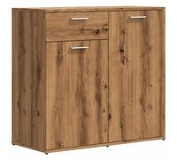 vidaXL Sideboard Artisan Oak 80x36x75 cm Engineered Wood cabinet cupboard