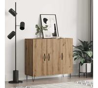 vidaXL Sideboard Artisan oak 90 x 34 x 80 cm Engineered wood