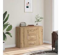 vidaXL Sideboard Artisan Oak 90x29.5x65 cm Engineered Wood cabinet cupboard