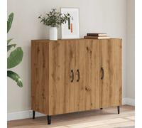 vidaXL Sideboard Artisan oak 90x34x80 cm Engineered Wood cabinet cupboard