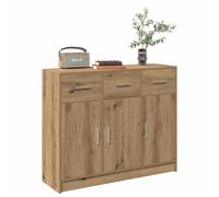Vidaxl Sideboard Artisan Oak 91X28X75 Cm Engineered Wood