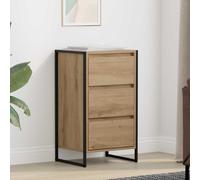 vidaXL Sideboard Artisian Oak 42 x 36 x 75.5 cm Engineered Wood