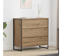vidaXL Sideboard Artisian Oak 79 x 36 x 75.5 cm Engineered Wood