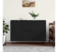 Vidaxl Sideboard Black 101.5X35X70 Cm Engineered Wood