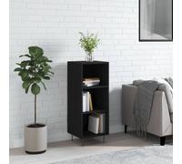 vidaXL Sideboard Black 34.5x32.5x90 cm Engineered Wood