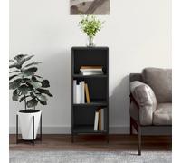 vidaXL Sideboard Black 34.5X32.5X90 Cm Engineered Wood, Black