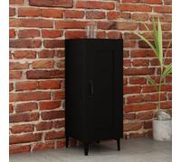 vidaXL Sideboard Black 34.5x34x90 cm Engineered Wood