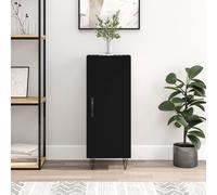 vidaXL Sideboard Black 34.5x34x90 cm Engineered Wood