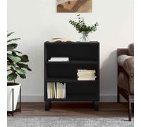 (black) vidaXL Sideboard Storage Cabinet Cupboard Side Cabinet White Engineered Wood