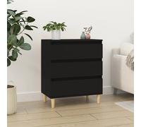 vidaXL Sideboard Black 60x35x70 cm Engineered Wood