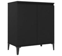 Vidaxl Sideboard Black 60X35X70 Cm Engineered Wood
