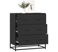 Sideboard Side Cabinet Cupboard Highboard Engineered Wood and Metal vidaXL