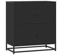 vidaXL Sideboard Black 68x35x76 cm Engineered Wood storage cabinet