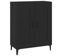 Vidaxl Sideboard Black 69.5X34X90 Cm Engineered Wood