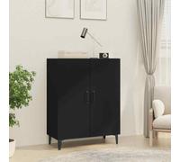 vidaXL Sideboard Black 70x34x90 cm Engineered Wood NEW