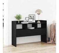 vidaXL Sideboard Black Oak 105 x 30 x 70 cm Engineered Wood