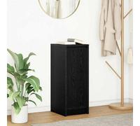 vidaXL Sideboard Black Oak 29.5x34x76 cm Engineered Wood