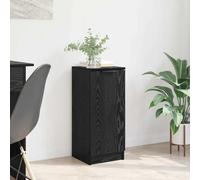 vidaXL Sideboard Black oak 30 x 30 x 70 cm Engineered wood