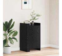 vidaXL Sideboard Black Oak 45 x 35 x 75 cm Engineered wood