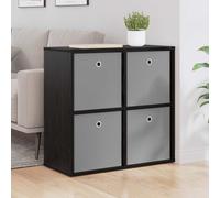 VidaXL Sideboard Black Oak 68.5 X 32 X 67 Cm