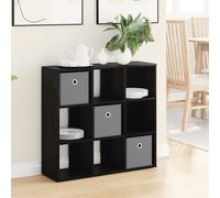 VidaXL Sideboard Black Oak 73.5 X 24 X 69.5 Cm