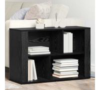 VidaXL Sideboard Black Oak 80 X 30 X 53 Cm Engineered Wood