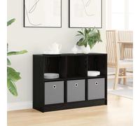 VidaXL Sideboard Black Oak 88.5 X 27.5 X 63.5 Cm