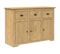 vidaXL Sideboard BODO Honey Brown 115.5 x 44 x 80 cm Engineered Wood, Living Room, Rectangular, Modern, Durable, Stylish Sofa with Comfortable Cushions, Versatile Design for Any Space