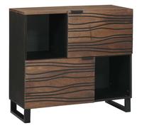 vidaXL Sideboard Brown 80 x 33 x 75 cm Solid mango wood, Brown