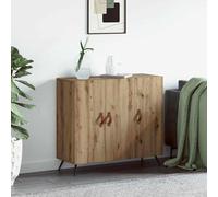 vidaXL Sideboard Brown 90 x 34 x 80 cm Engineered wood