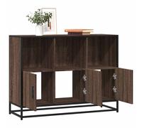 vidaXL Sideboard Brown Oak 100x35x76 cm Engineered Wood