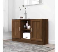 vidaXL Sideboard Brown Oak 120x30.5x70 cm Engineered Wood UK