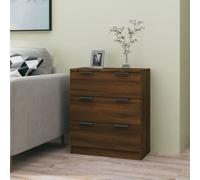(brown oak) vidaXL Sideboard Console Cabinet Storage Cupboard Highboard Engineered Wood