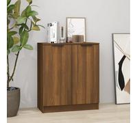 Vidaxl Sideboard Brown Oak 60X30X70 Cm Engineered Wood
