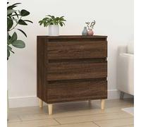 (brown oak) vidaXL Sideboard Engineered Wood Storage Cabinet Home Organiser Multi Colours