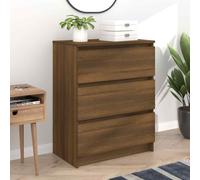 vidaXL Sideboard Brown Oak 60x35x76 cm Engineered Wood UK HOT