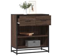 vidaXL Sideboard Brown Oak 68x35x76 cm Engineered Wood